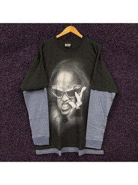 Rihanna R20 2005 Layered Long Sleeve T-Shirt Size 2XL